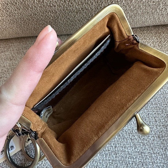 Patricia Nash Leather Borse Frame Coin Purse - Picture 4 of 7